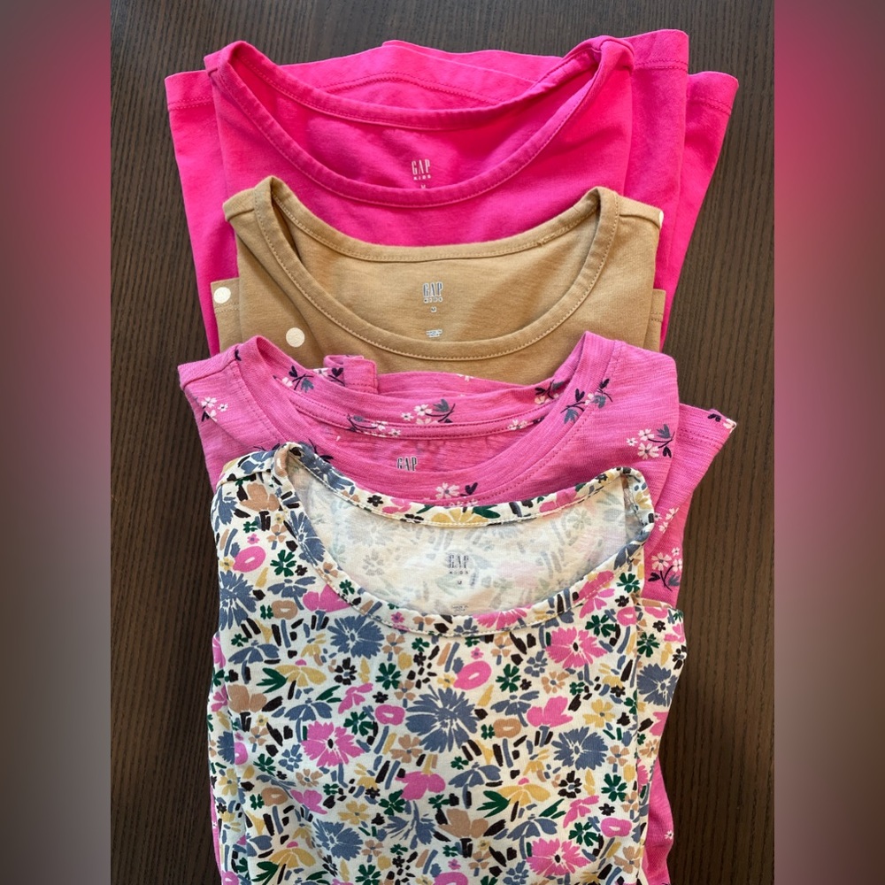 4 Gap Kids Long Sleeve Dresses (bundle)